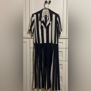 100% Silk Pleated Dress